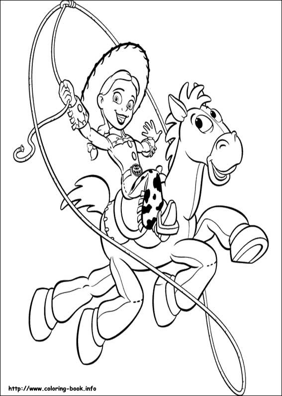 Toy Story coloring picture